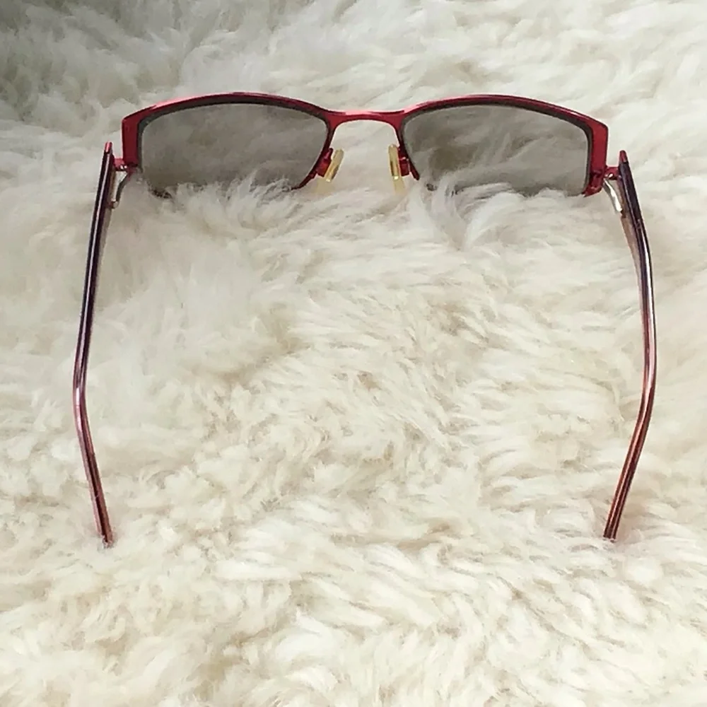 Skaga Eyeglasses 3404 Scandinavian Eyewear -Red, Pink and Orange Titanium Frame. - Picture 11 of 16